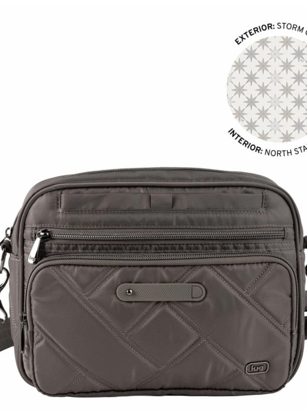 LUG - Carousel XL LE Crossbody Bag in Storm Grey - NEWEST VERSION